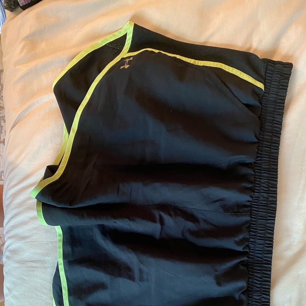 Under Armour Black Running Shorts